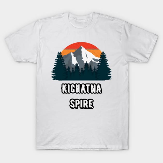 Kichatna Spire T-Shirt by Canada Cities